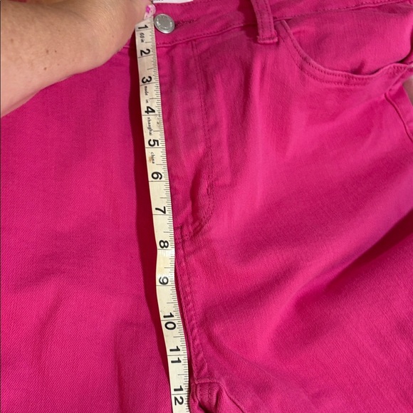 Judy Blue Hot Pink Ankle Jeans Size 15/32 - Picture 9 of 11